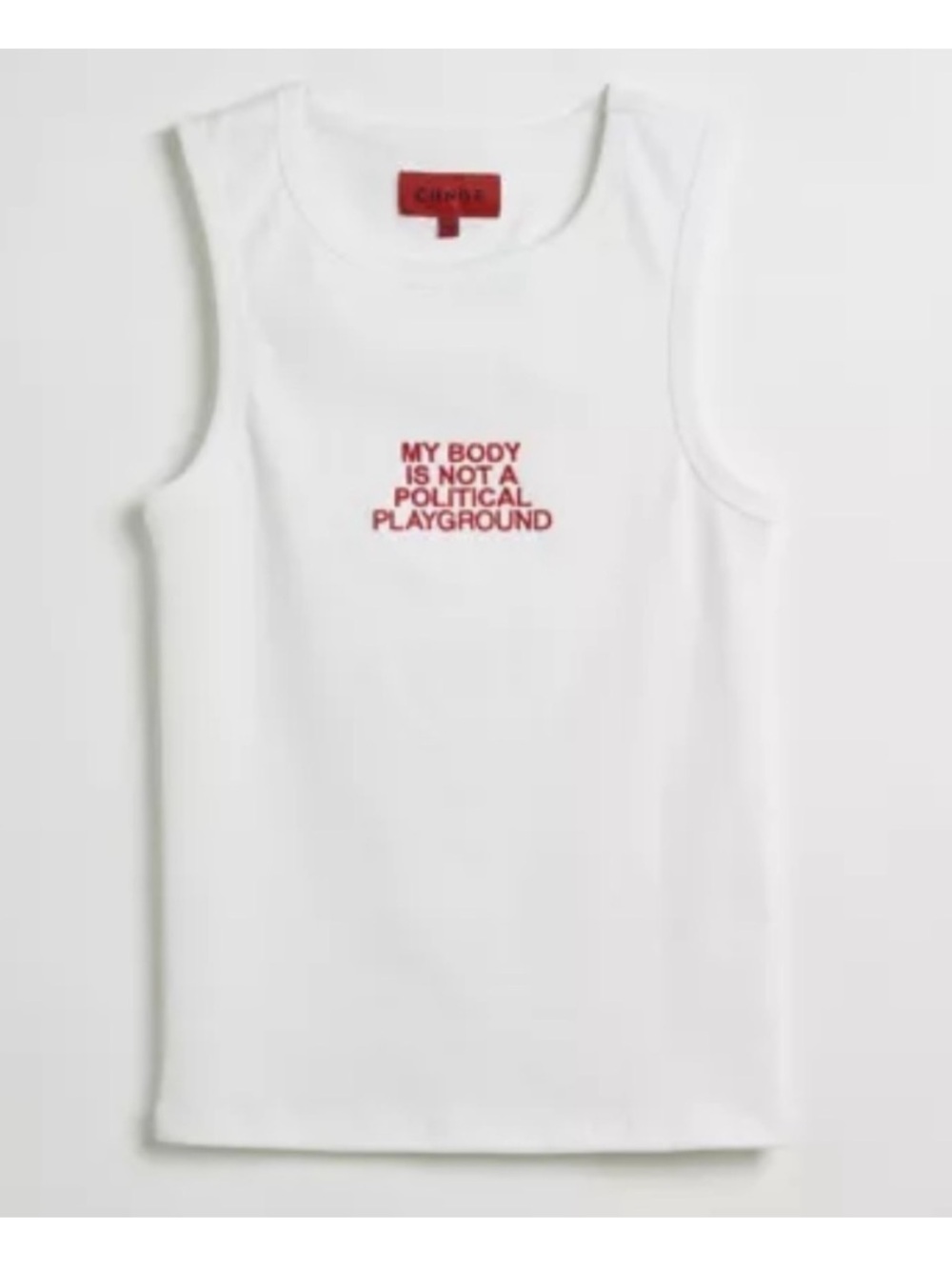 NWOT CHNGE X Samirah Raheem Urban Outfitters  Exclusive Ribbed Tank Top Size M